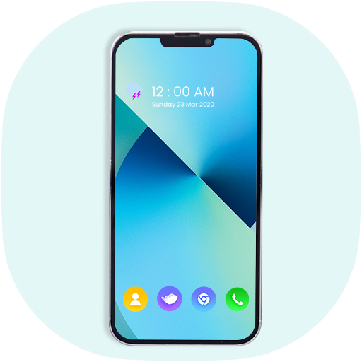 Wallpaper Theme for I-PHONE 13 logo