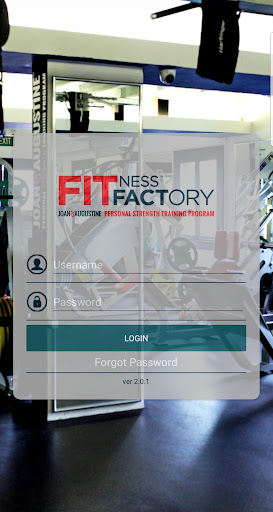 Android application J&A Fitness Factory screenshort