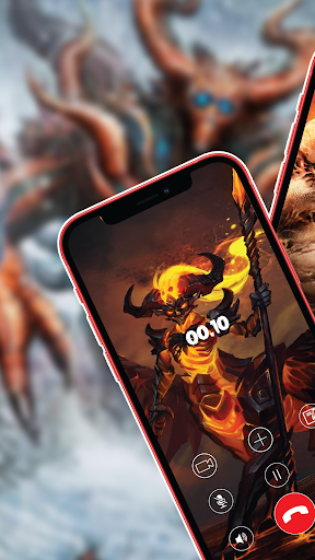 Ghost Devil Prank Call Wallpap Screen 2