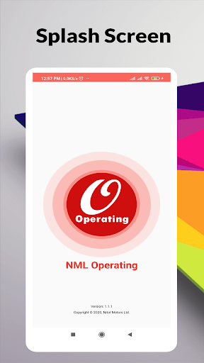 Android application NMLOperating screenshort