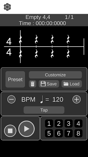 Rhythm Supporter Screen 3
