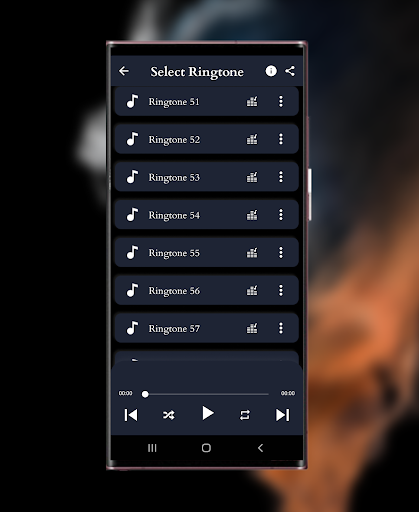 Galaxy S22 Ultra Ringtones Screen 3