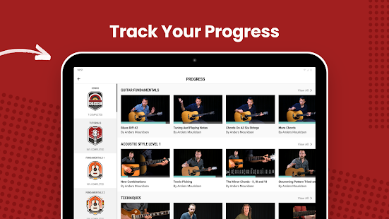 Guitar Lessons by GuitarTricks Screenshot