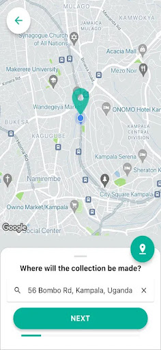 Yo-Waste - Trash Pickup App Screen 2