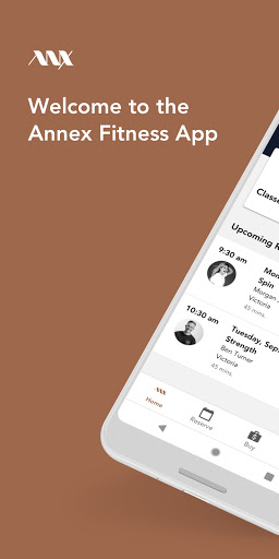 Android application Annex Fitness Victoria screenshort