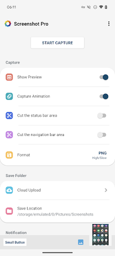Screenshot Pro - Auto trimming - Tools - apps