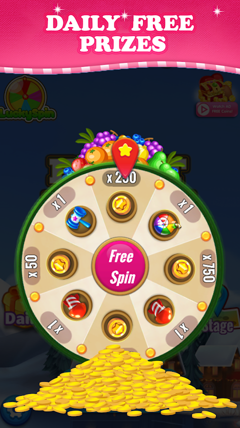 Fruit Party - Match 3 puzzleのおすすめ画像4