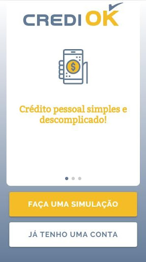 Android application CrediOK screenshort