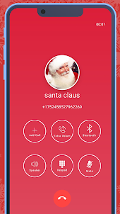Fake call chat for Santa Claus