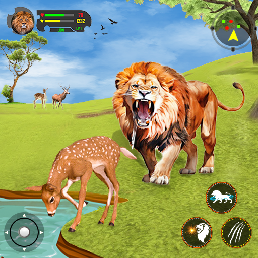 Lion Hunting: Animal Games