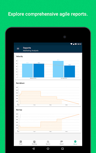 Screenshot of Zoho Sprints