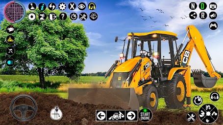 Offroad JCB Excavator Machines