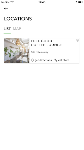 Feel Good Coffee Lounge Screen 2