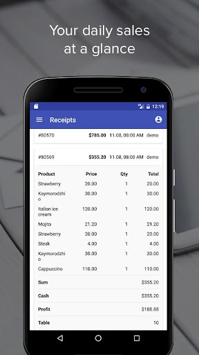 Poster Boss (POS analytics) Screen 3