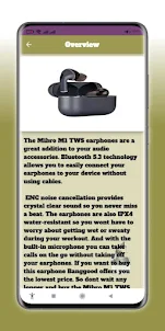 Mibro Earbuds M1 Guide