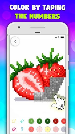 Pixel Art book・Color by number Screen 2