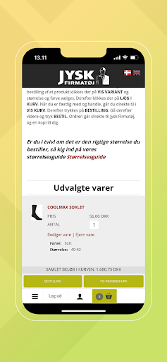 JYF B2B Screen 2