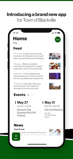Android application Town of Blackville, SC screenshort