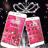 Pink Crystal Princess Diamond Theme icon