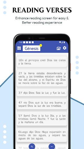 Android application Modern Bible in Spanish screenshort