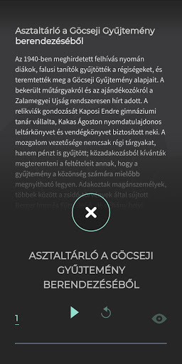 Elődeink élete - Audioguide Screen 2