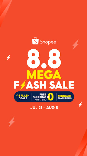 Shopee 8.8 Mega Flash Sale  screenshots 2