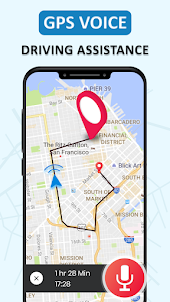 Voice GPS Route Directions