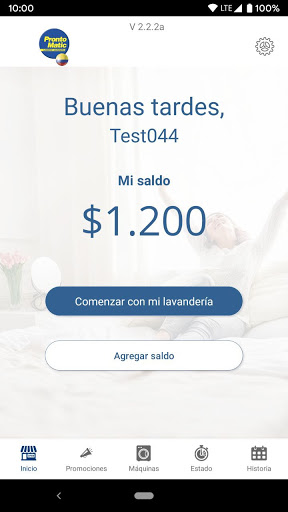 Android application ProntoWallet Colombia screenshort