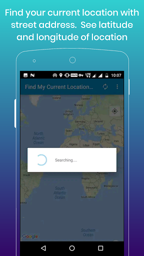 Android application Find My Location (Address) PRO screenshort