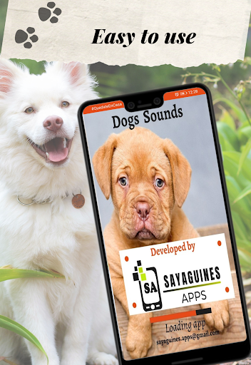 Android application Dog sounds, Ringtones screenshort