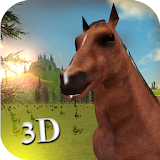 Horse Simulator 3d Animal Game: horse adventure icon
