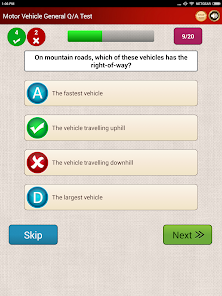 Screenshot 23 Driving Licence Practice Tests android