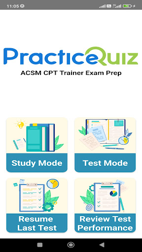 Android application ACSM CPT Trainer Exam Prep screenshort