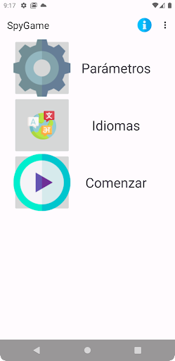 Vista previa de la aplicación