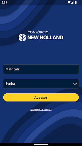 Android application New Holland - Consultor screenshort