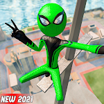 Cover Image of Download Amazing Spider Rope Hero: Flying Hero Crime City 2.0 APK