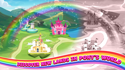 Pony Go : Drawing Race - Rainbow Paint Lines screenshots 5