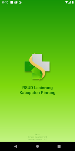 Android application Antrian Online RSUD Lasinrang screenshort
