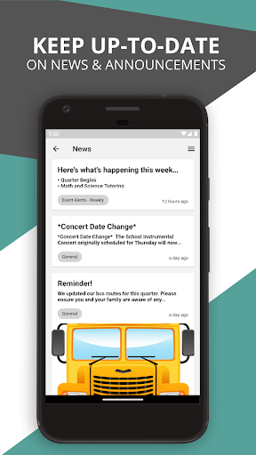 Android application Sheikh Zayed Private Academy screenshort