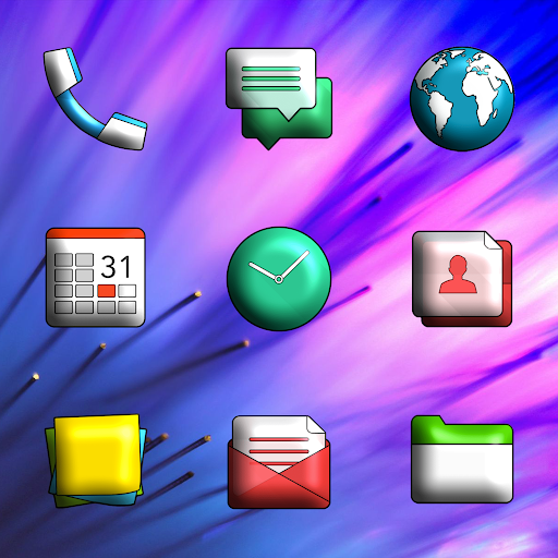 Sense 3D - Icon Pack Screen 2