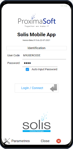 SolisMobile ByProximaSoft Screen 3