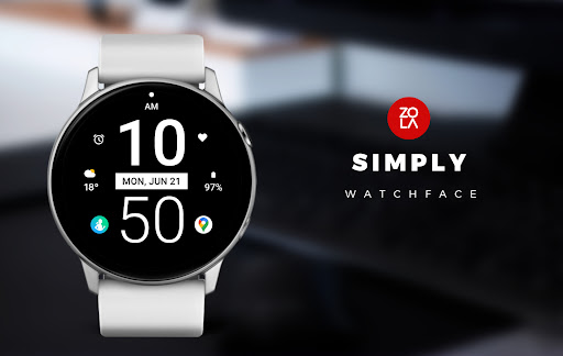 Android application Simply Watch Face screenshort