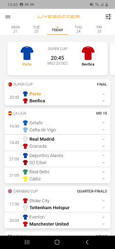 Livesoccer Football Live Scores In Real Time By Present Technologies Lda Google Play Japan Searchman App Data Information
