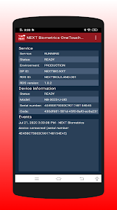 NEXT Biometrics RD Service L0  screenshots 1