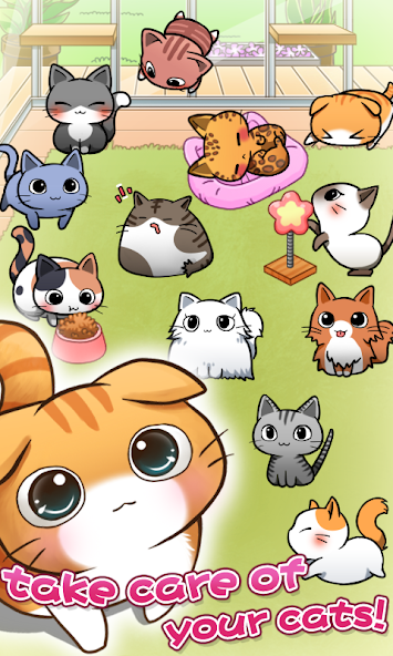 Cat Room - Cute Cat Games 3.0.15 APK + Mod (Unlimited money) untuk android