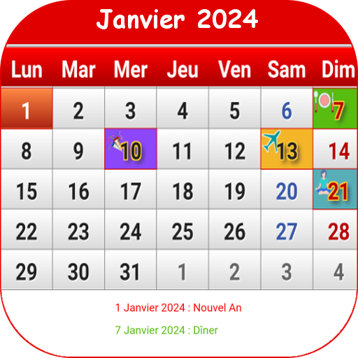 Calendrier OM 2024 