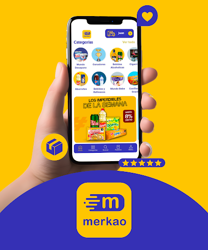 Android application Merkao - Todo para tu negocio screenshort