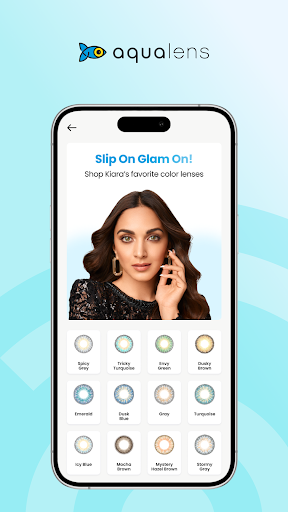 Android application Aqualens Contact Lenses screenshort