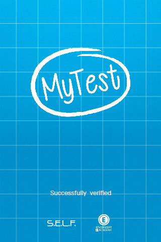 Android application MyTest screenshort