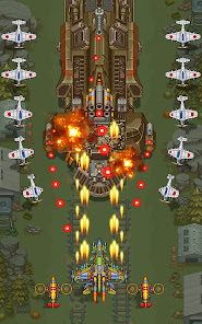 1945 Air Force MOD APK v9.85 (Unlimited Money, Vip, Immortality, Fuel) poster-10